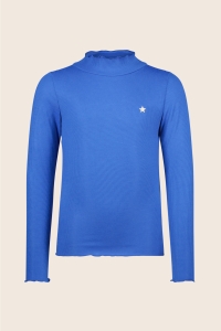 Like Flo rib longsleeve Eef cobalt (F508-5400-155)